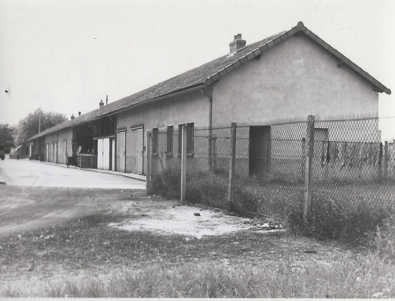 [Bâtiments avant guerre] Hangard Nord cote Est